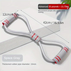 8-Shaped Yoga Resistance Puller Elastic Band for Strength Training