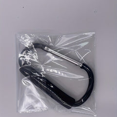 Aluminum Carabiner Keychain w/ Sponge Handle for Camping & Hiking