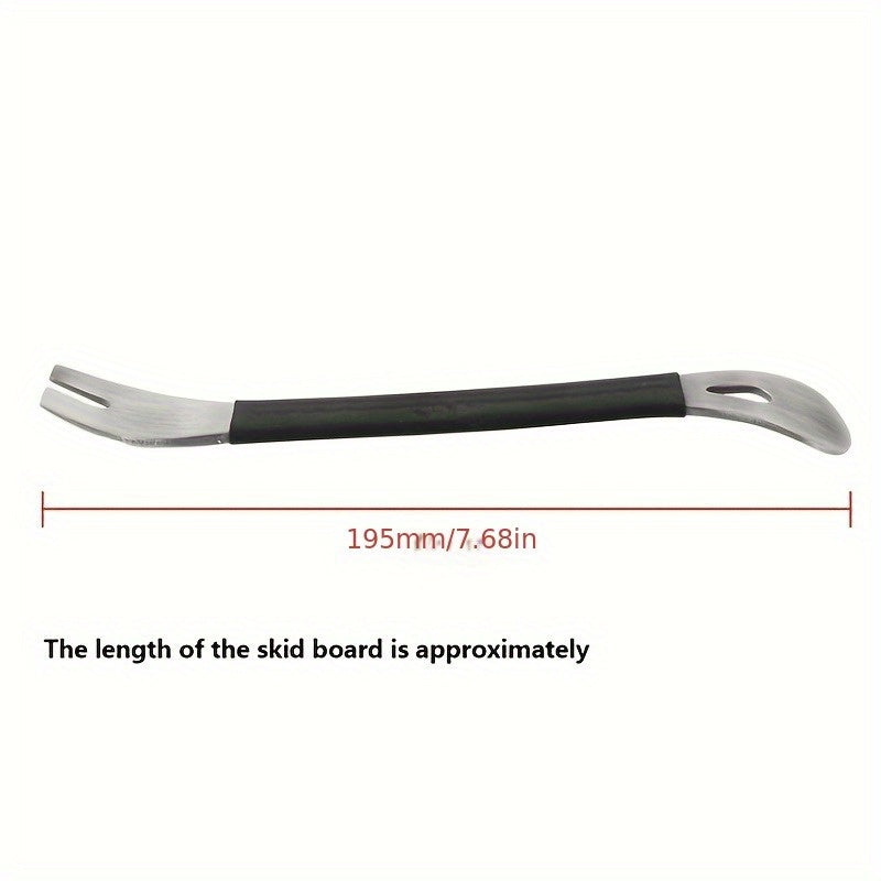 Car Audio Repair Tool Stainless Steel Pry Clip Crowbar