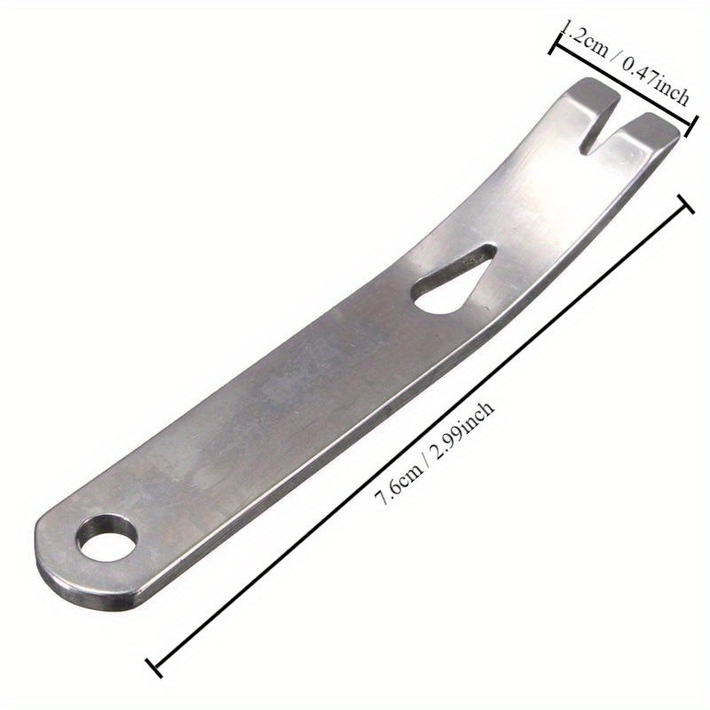 Mini Crank Crowbar Pocket Pry Bar Stainless Steel Repair Tool