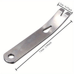 Mini Crank Crowbar Pocket Pry Bar Stainless Steel Repair Tool
