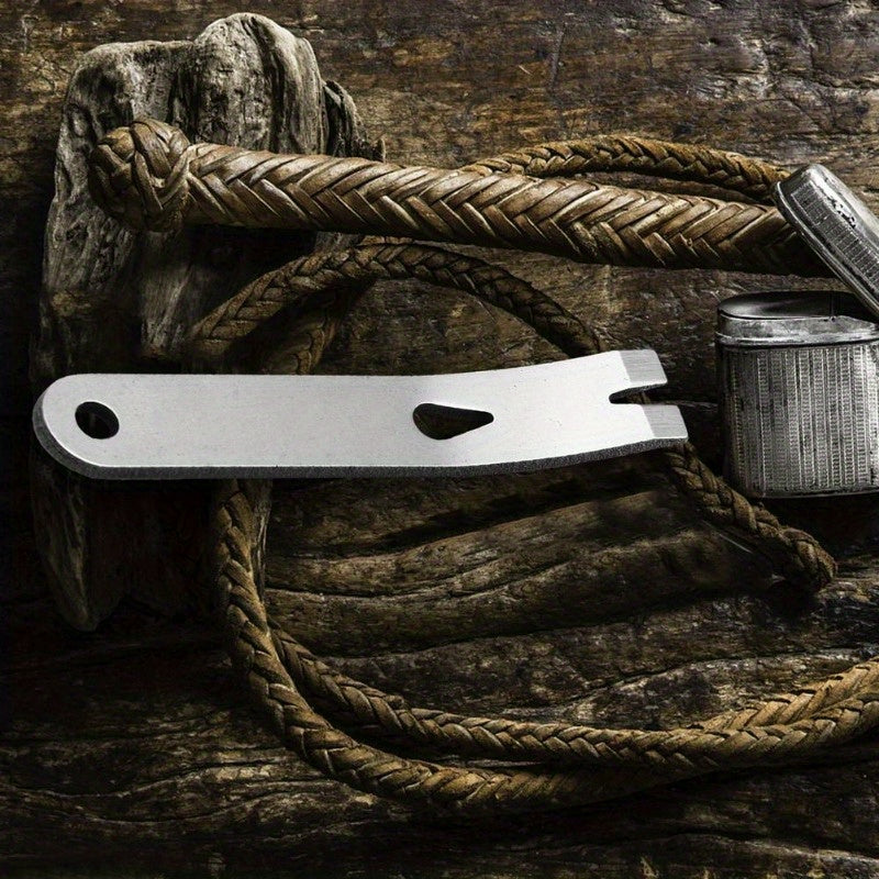 Mini Crank Crowbar Pocket Pry Bar Stainless Steel Repair Tool