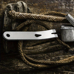 Mini Crank Crowbar Pocket Pry Bar Stainless Steel Repair Tool