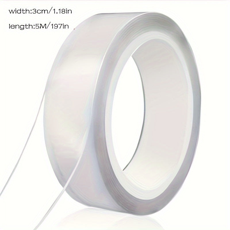 Nano Tape Double Sided Tape Transparent Reusable Waterproof Adhesive Tapes