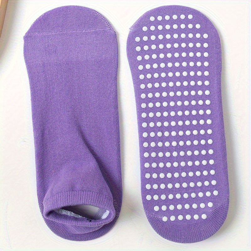Non Slip Yoga Socks With Grips For Pilates Barre Ballet And Fitness