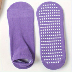 Non Slip Yoga Socks With Grips For Pilates Barre Ballet And Fitness
