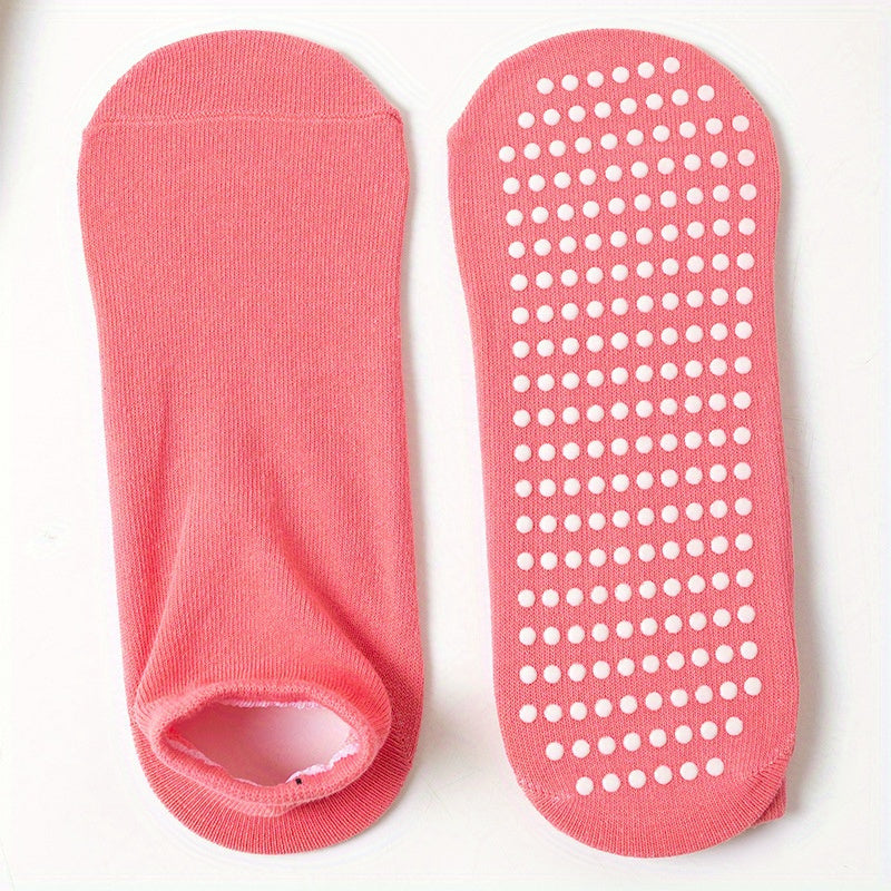 Non Slip Yoga Socks With Grips For Pilates Barre Ballet And Fitness
