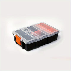 1pc Hardware Component Box With Multiple Compartments