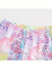 Dreamy Girls 2pcs Gymnastics Suit Comfy Breathable Dance Suit