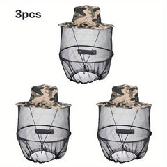 Anti Mosquito Net Hat Lightweight Breathable Bucket Hat For Fishing Hiking