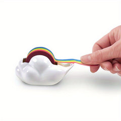 Creative Cartoon Cloud Rainbow Adhesive Tape Seat Cutting Machine Box Packaging