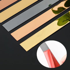 Titanium Golden Stainless Steel Decorative Strip Wrapped Edge Strip