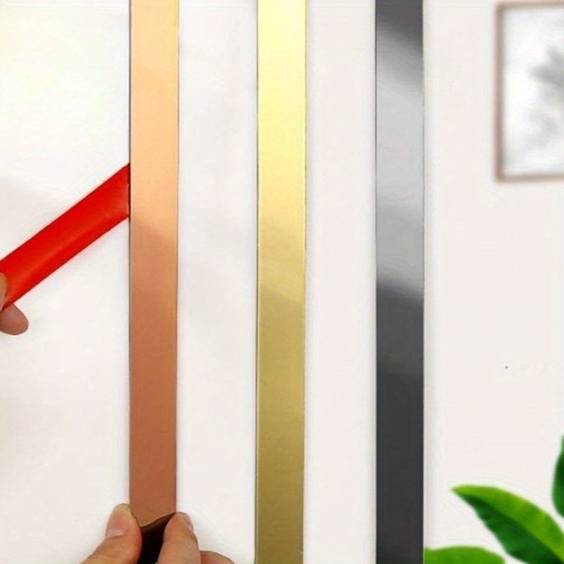 Titanium Golden Stainless Steel Decorative Strip Wrapped Edge Strip