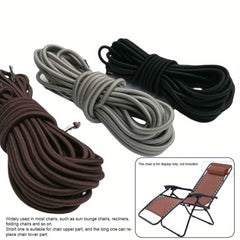 4pcs Sun Loungers Repair Cord Kit Elastic Rope Replacement