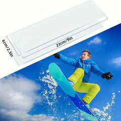 Snowboard Maintenance Wiper Wax Scraper Double Board Snowboard Bottom Scraper
