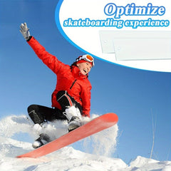 Snowboard Maintenance Wiper Wax Scraper Double Board Snowboard Bottom Scraper