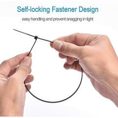 100pcs Heavy Duty Cable Zip Ties 30 48 Cm Self Locking Nylon Zip Ties