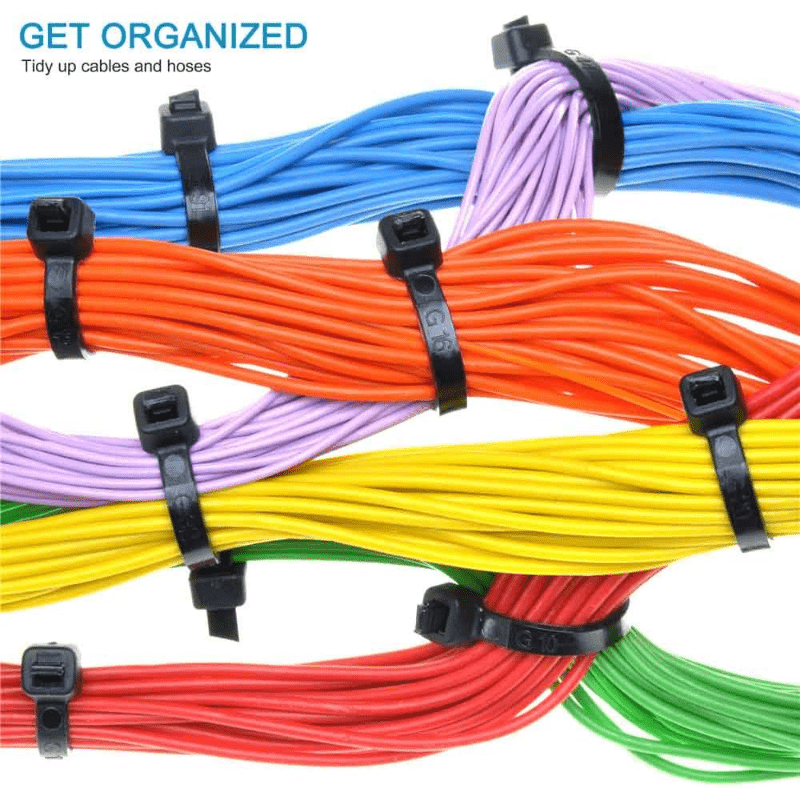 100pcs Heavy Duty Cable Zip Ties 30 48 Cm Self Locking Nylon Zip Ties