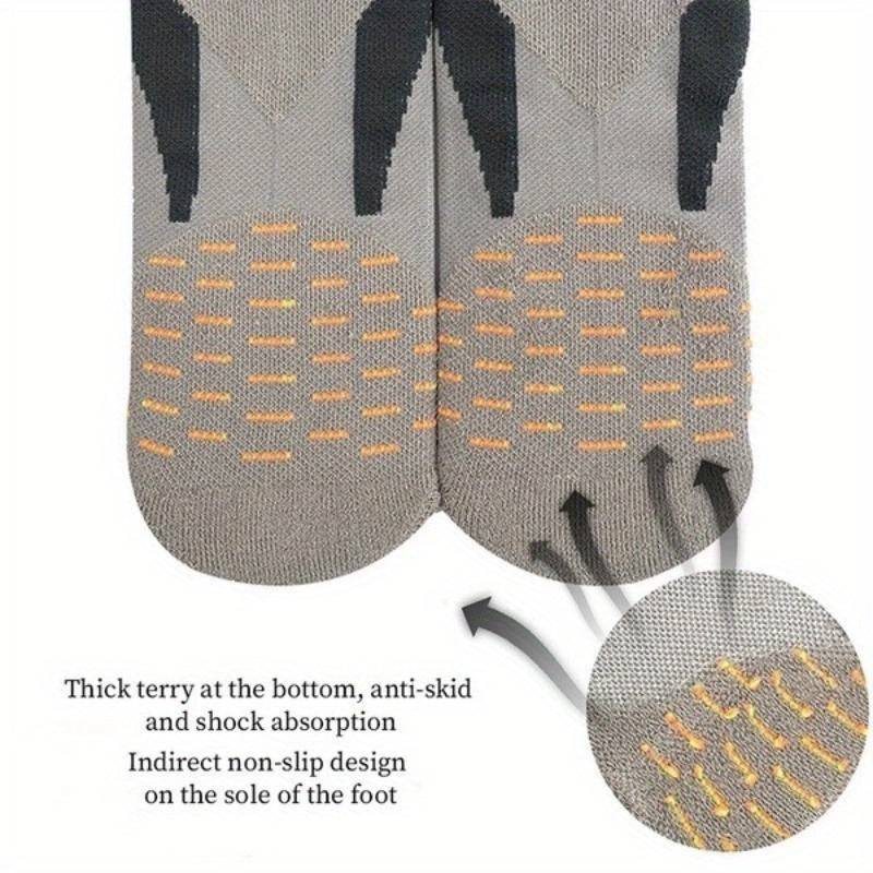 Men's Breathable Sports Socks - 5 Pairs