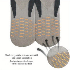Men's Breathable Sports Socks - 5 Pairs