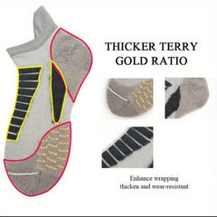 Men's Breathable Sports Socks - 5 Pairs