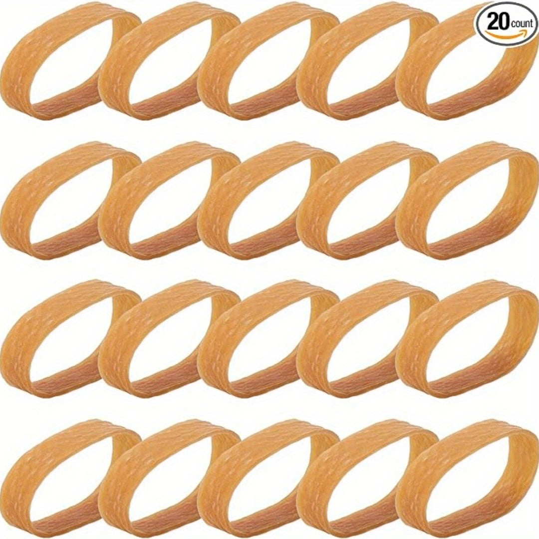 20pcs Skiing Brake Retainers Rubber Brake Band Snowboard Retainers