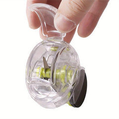 Transparent Roller Garlic Chopper Manual Vegetable Grinding Tools