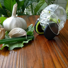 Transparent Roller Garlic Chopper Manual Vegetable Grinding Tools