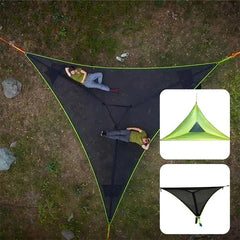 Outdoor Portable Mesh Hammock Waterproof Lightweight Hammock