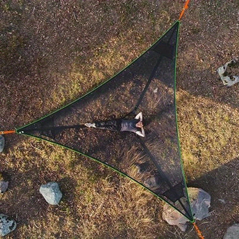 Outdoor Portable Mesh Hammock Waterproof Lightweight Hammock