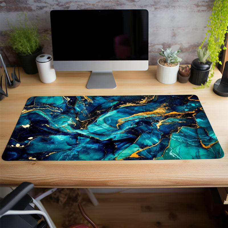 Glitter Marble Large Gaming Mouse Pad Non Slip Office Mat 80 01 39