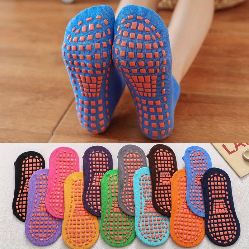 Breathable Non-Slip Ankle Socks for Yoga Pilates Barre Ballet