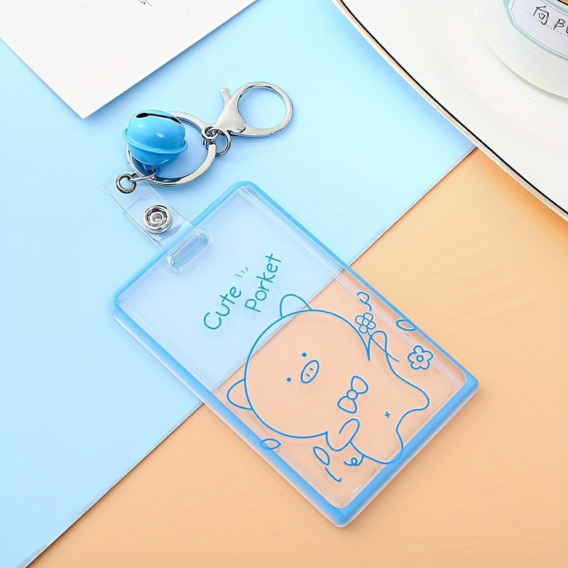 Transparent Acrylic Card Sleeve Push pull Card Protection Cover