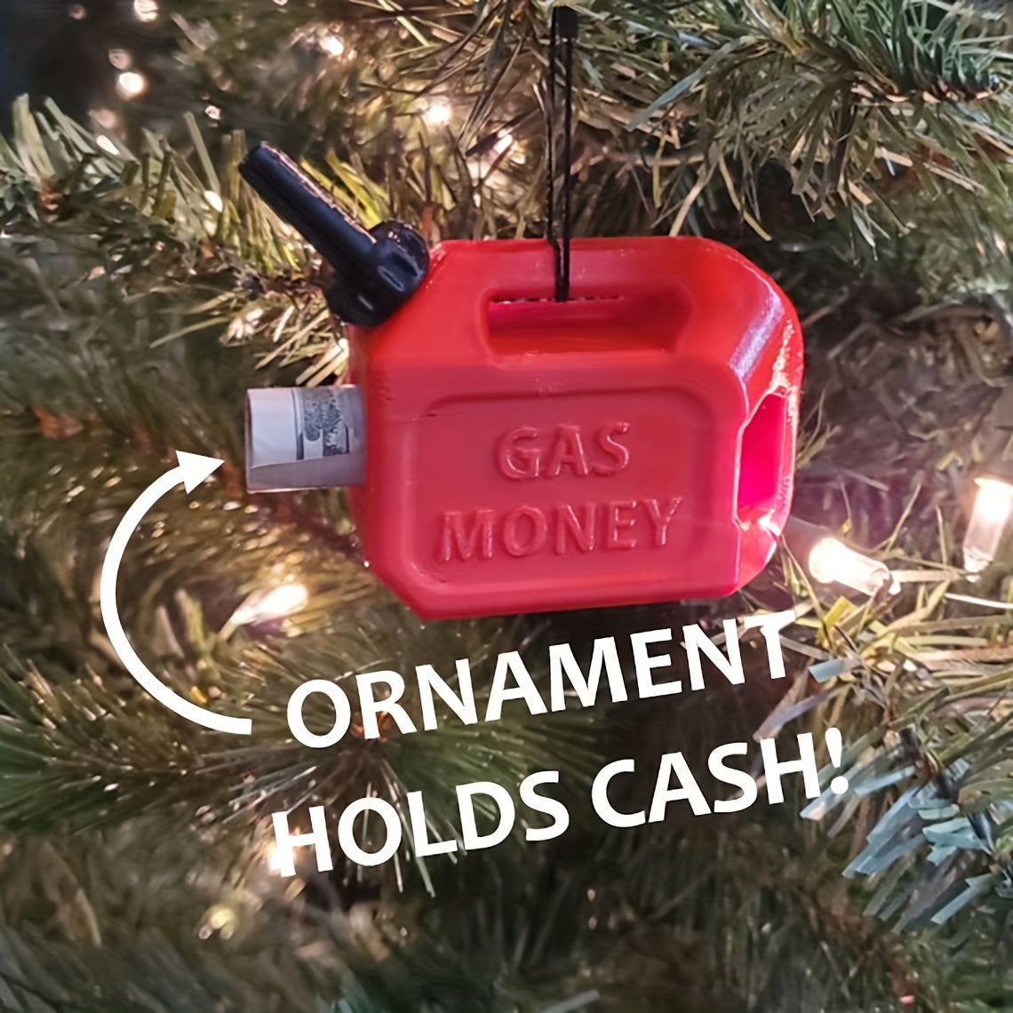 Christmas Gas Saving Money Decoration Pendant