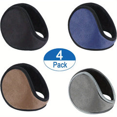 4pcs Multicolor Winter Sports Windproof Earmuffs