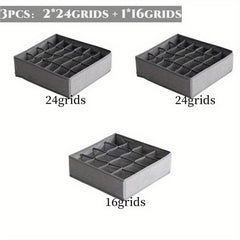 Clothes Storage Box Organizer for Socks Underwear Ties Scarf