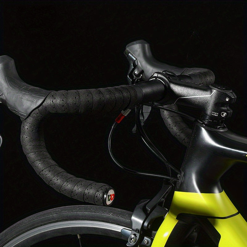 Camouflage Road Bike Handlebar Tape with Bar Plugs