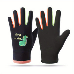 Cartoon Luminous Winter Gloves for Kids