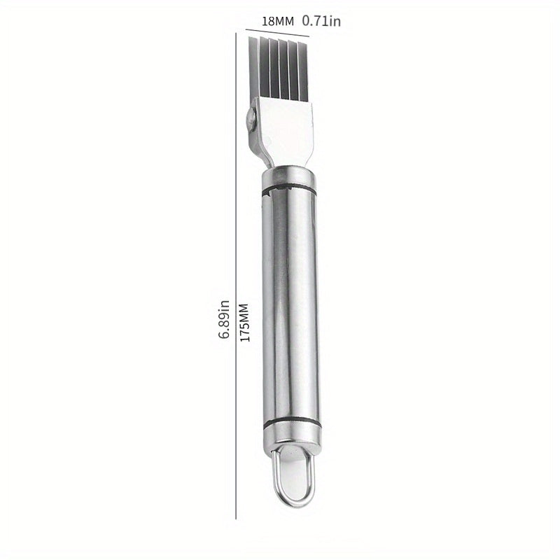 Stainless Steel Grater Scallion Separator Portable Kitchen Tool
