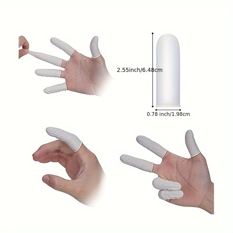 Anti Static Latex Finger Caps for Electronics Maintenance