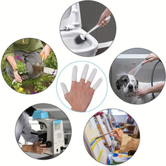 Anti Static Latex Finger Caps for Electronics Maintenance