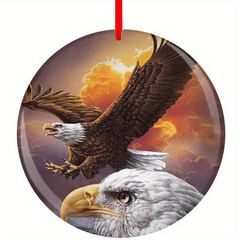 Eagle Series Christmas Tree Blessing DIY Acrylic Pendant