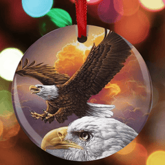 Eagle Series Christmas Tree Blessing DIY Acrylic Pendant