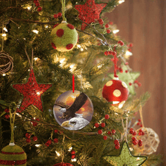 Eagle Series Christmas Tree Blessing DIY Acrylic Pendant