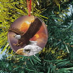 Eagle Series Christmas Tree Blessing DIY Acrylic Pendant
