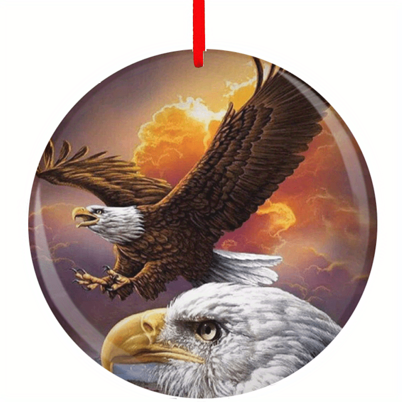 Eagle Series Christmas Tree Blessing DIY Acrylic Pendant
