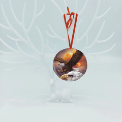 Eagle Series Christmas Tree Blessing DIY Acrylic Pendant