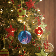 Wolf Series Christmas Tree Blessings DIY Acrylic Ornaments