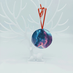 Wolf Series Christmas Tree Blessings DIY Acrylic Ornaments