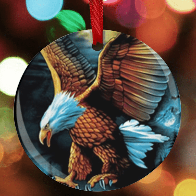 Christmas Tree Blessing DIY Acrylic Pendant Holiday Pendant